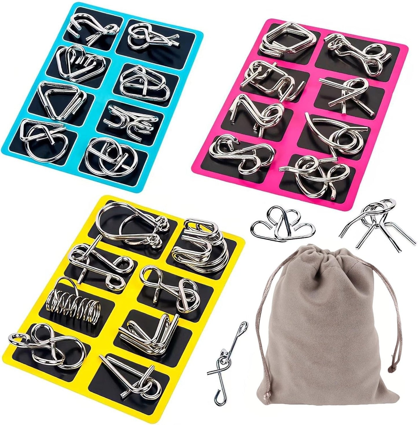 đ„The Best Christmas Giftđ Metal Montessori Puzzle Solving