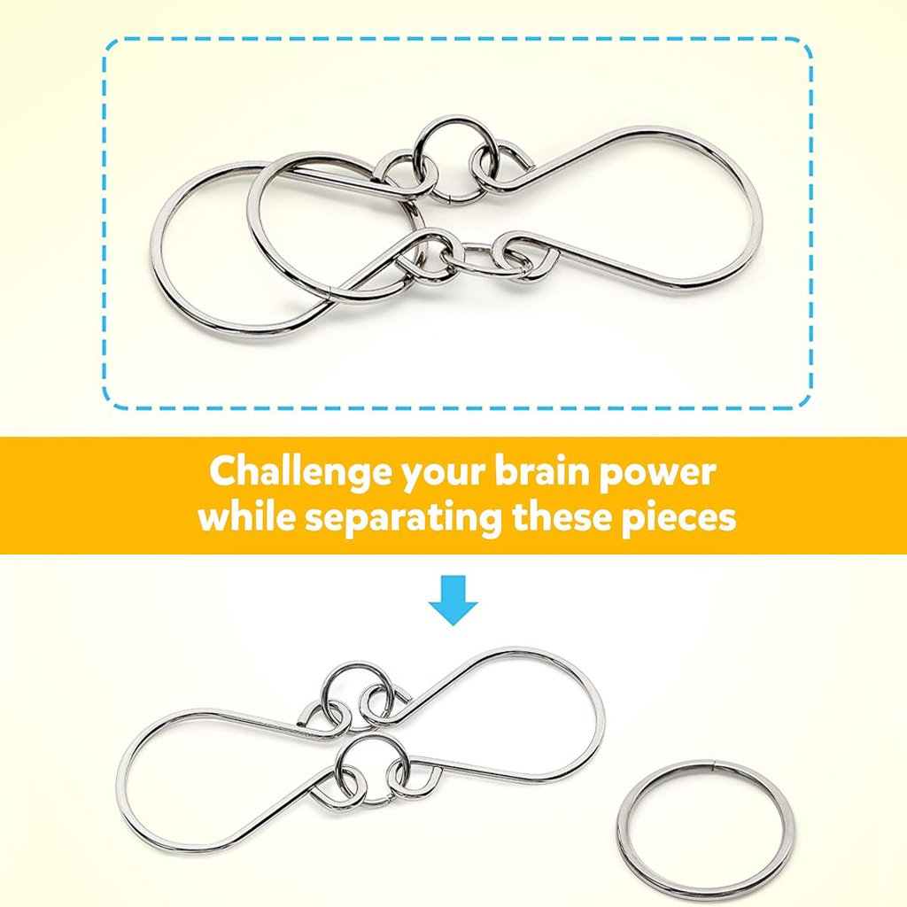 🔥The Best Christmas Gift🎁 Metal Montessori Puzzle Solving