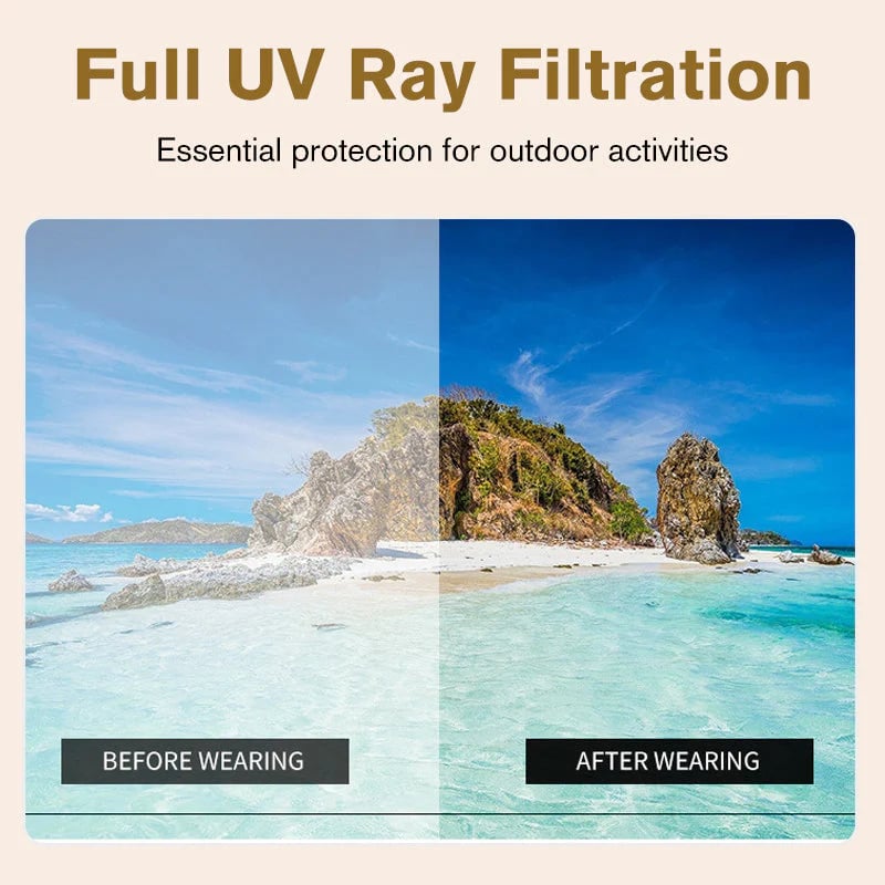 Foldable Anti-Blue Light Reading Glasses with Case