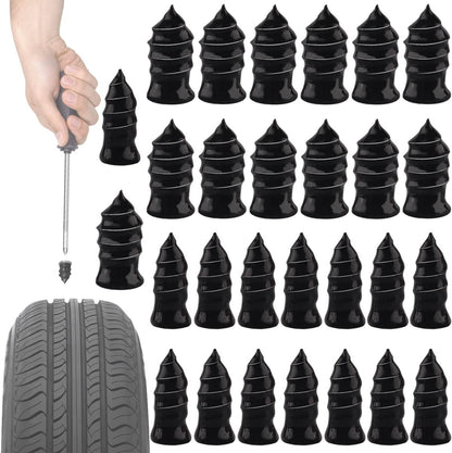 🔥Tire Repair Rubber Nail🚚Free Screwdriver Included