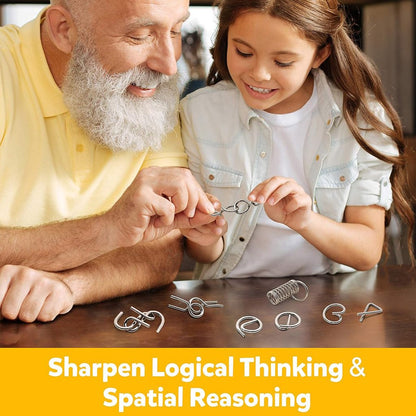 🔥The Best Christmas Gift🎁 Metal Montessori Puzzle Solving